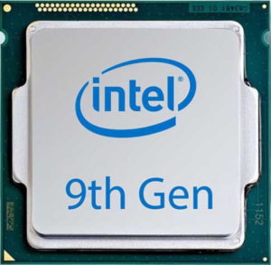 Intel core 9th Gen computer processor