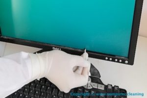 monitor screen cleaning service